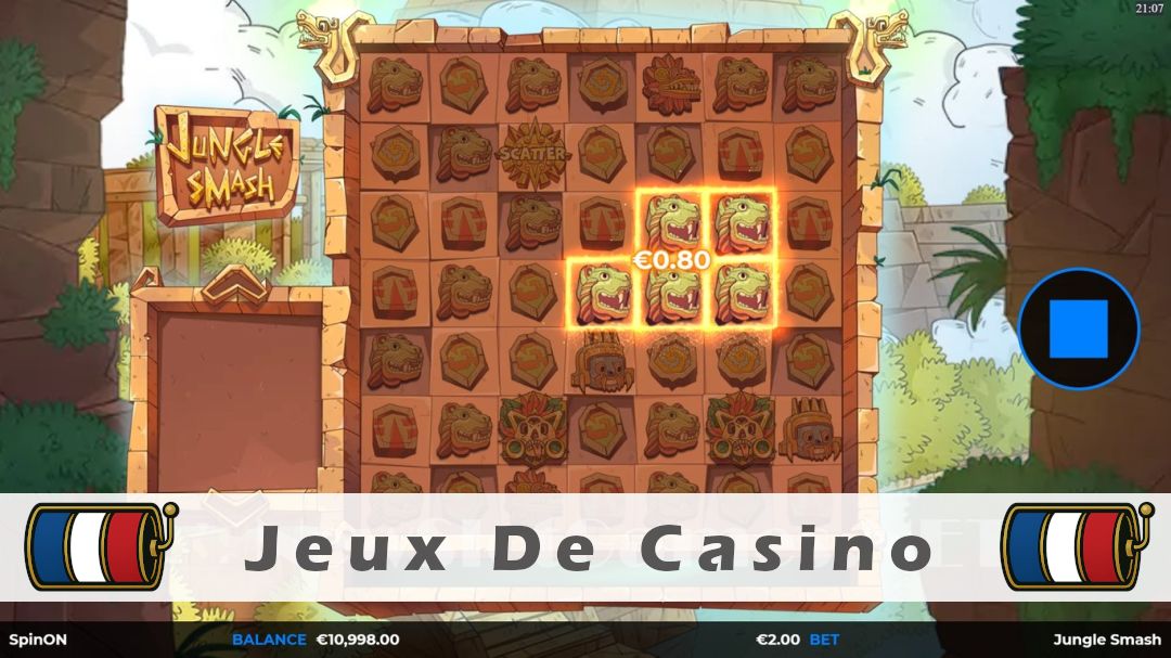Démo de la machine à sous Jungle Smash