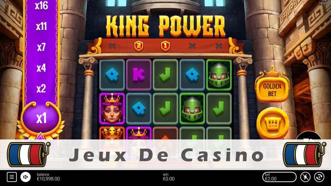 Démo de la machine à sous King Power