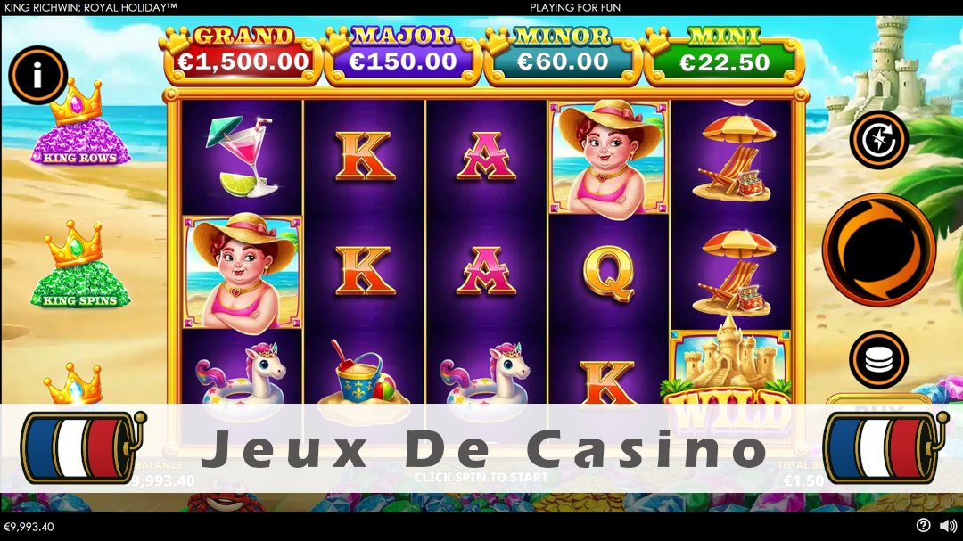 Démo de la machine à sous King Richwin Royal Holiday