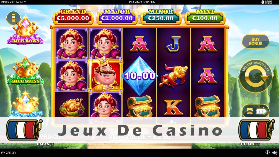 Démo de la machine à sous King Richwin