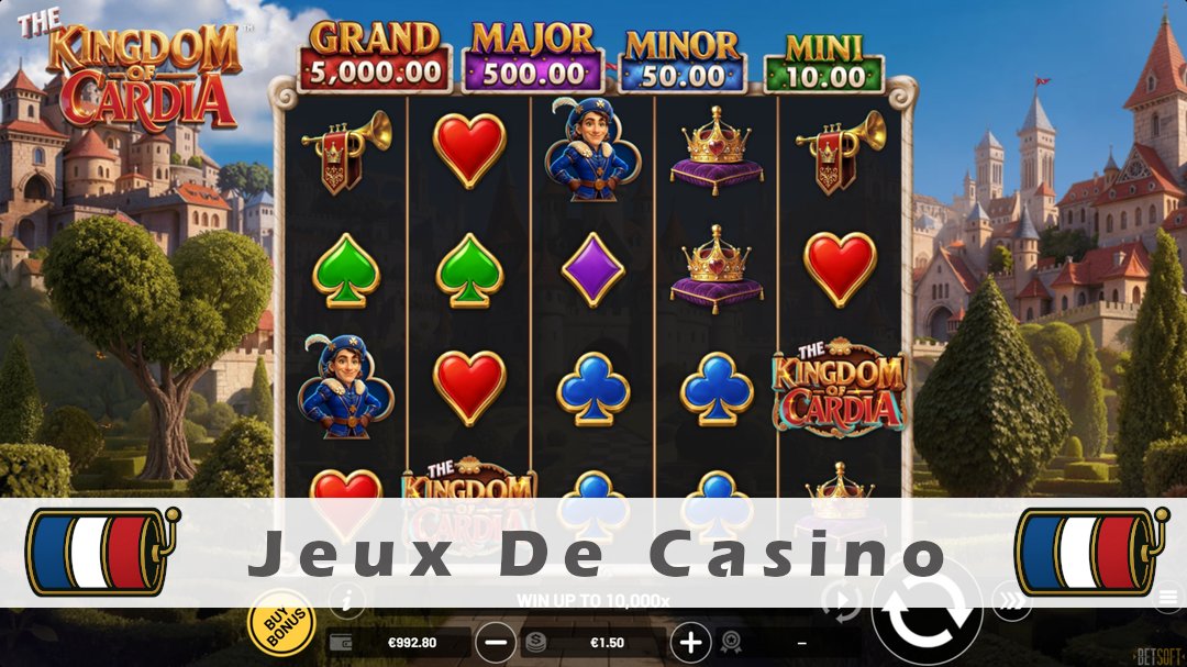 Démo de la machine à sous The Kingdom of Cardia