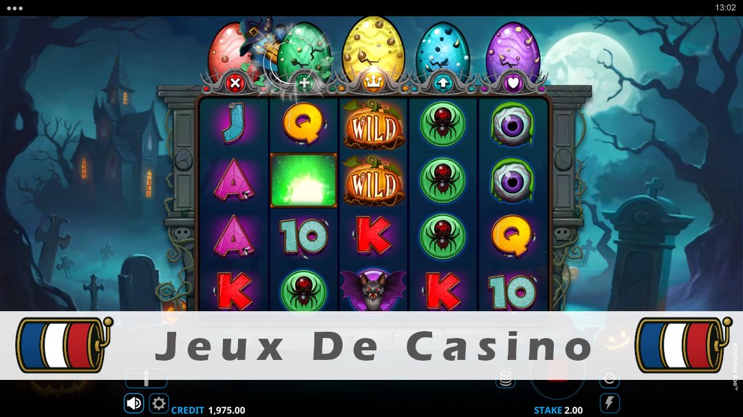 Démo de la machine à sous Kingfisher Boo!