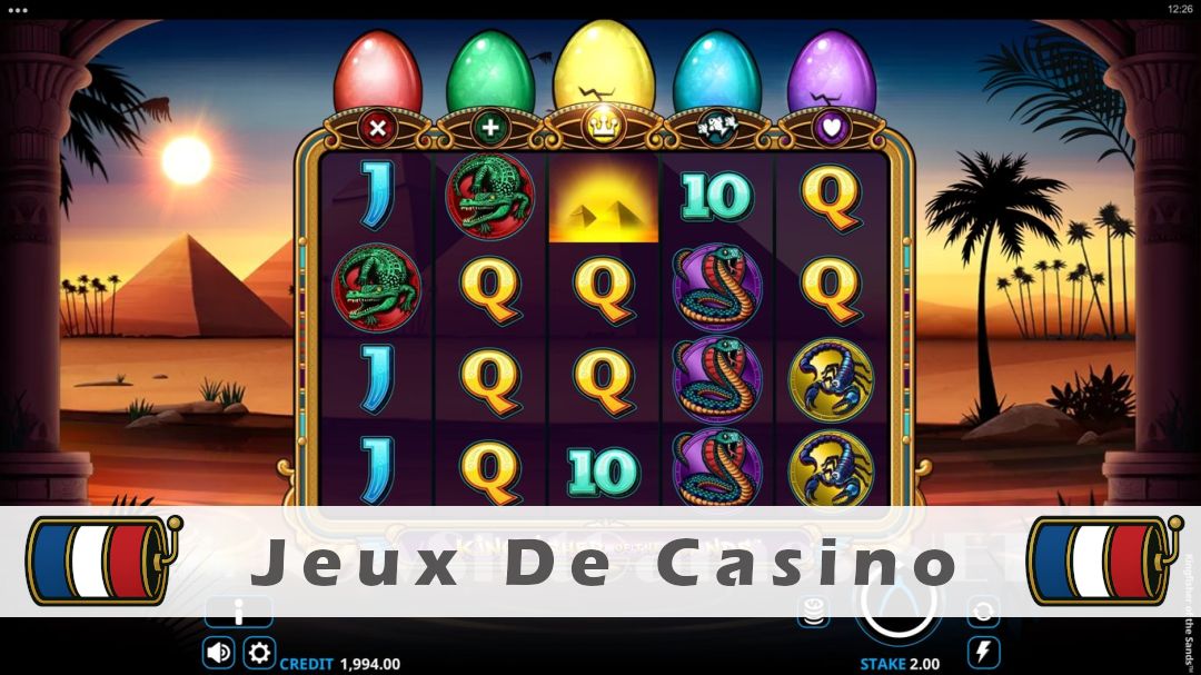 Démo de la machine à sous Kingfisher of the Sands