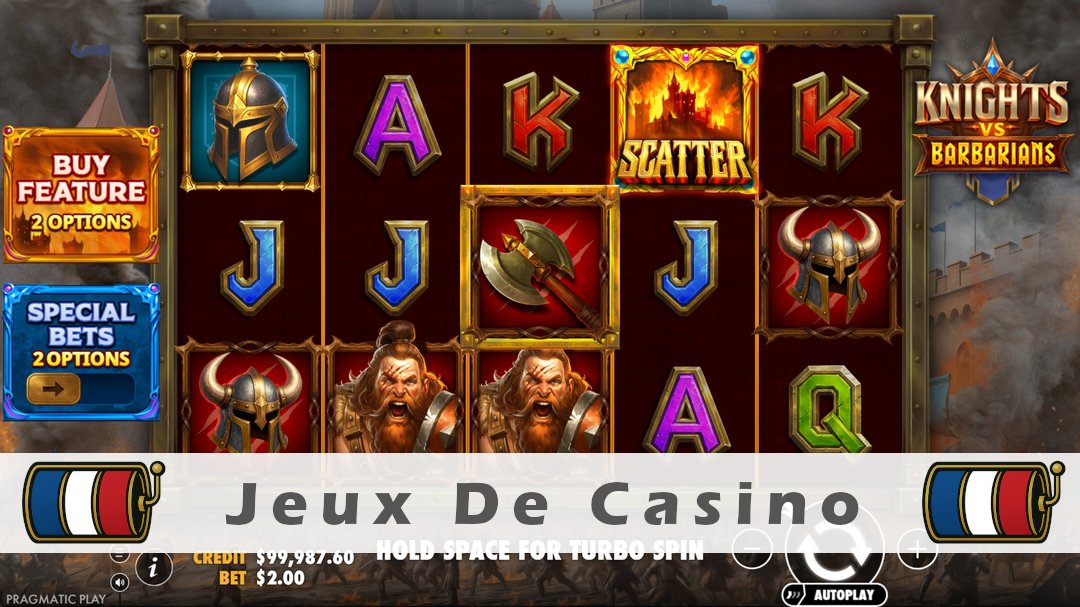 Démo de la machine à sous Knights vs Barbarians