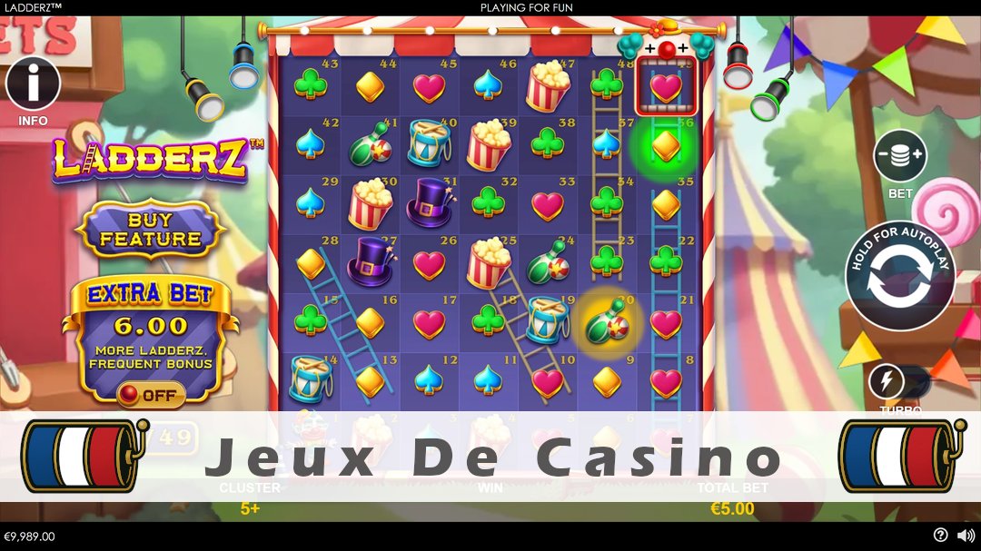 Démo de la machine à sous Ladderz
