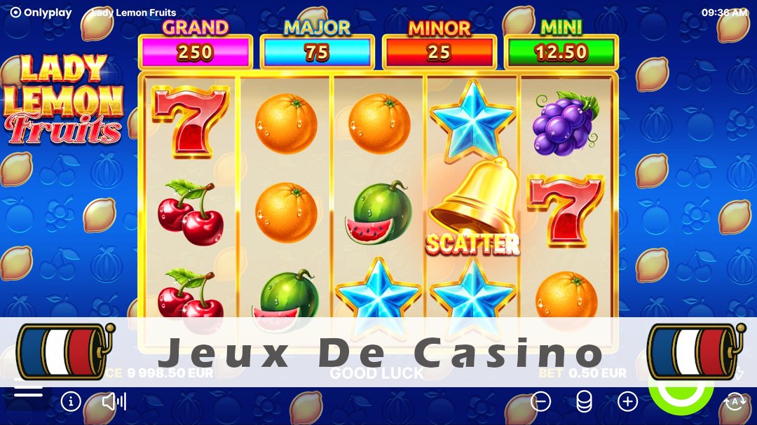 Démo de la machine à sous Lady Lemon Fruits