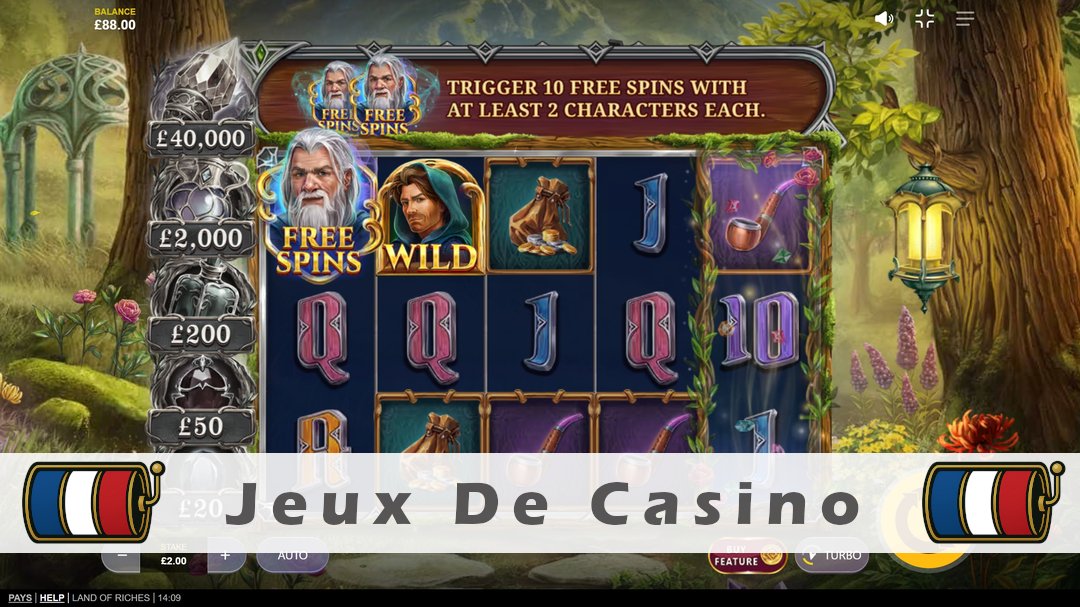 Démo de la machine à sous Land of Riches