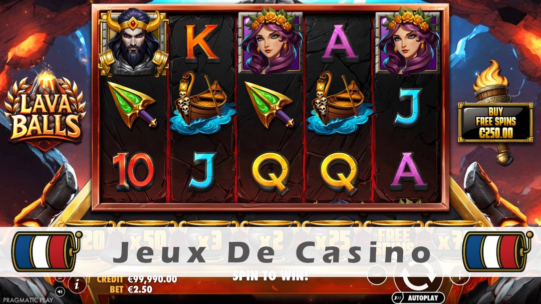Démo de la machine à sous Lava Balls