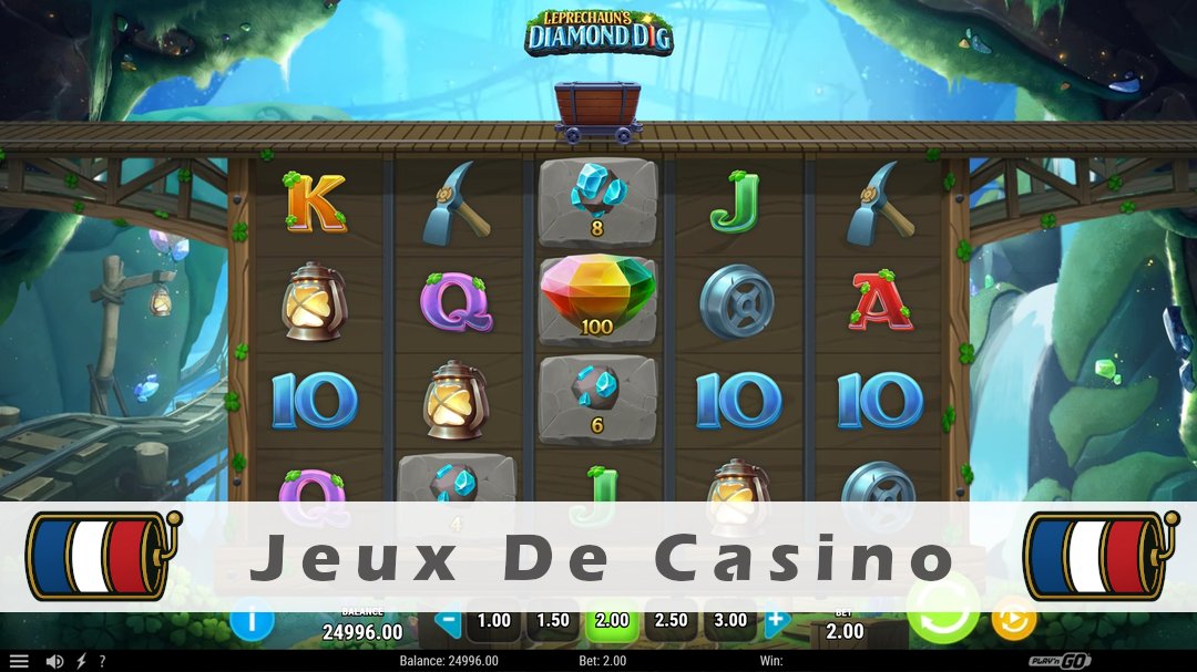 Démo de la machine à sous Leprechauns Diamond Dig