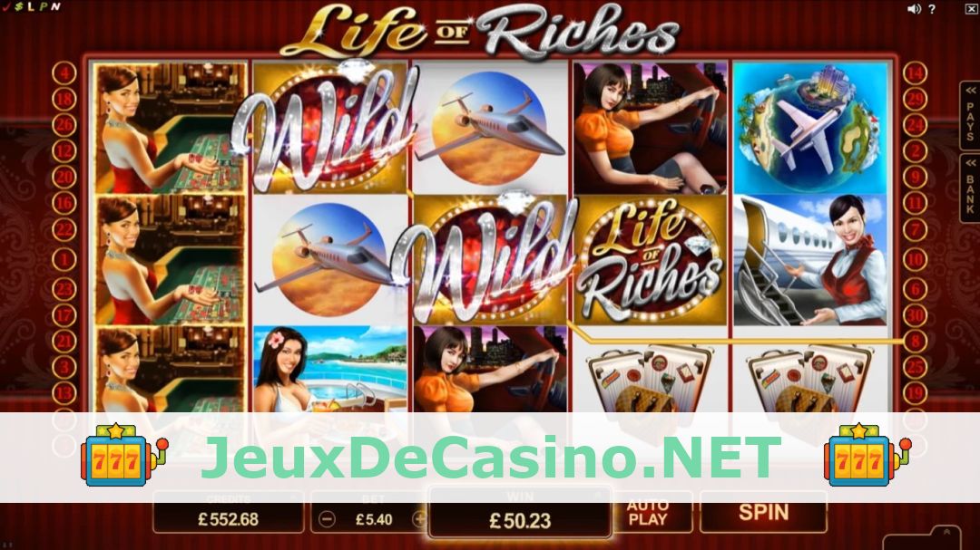 Démo de la machine à sous Life of Riches