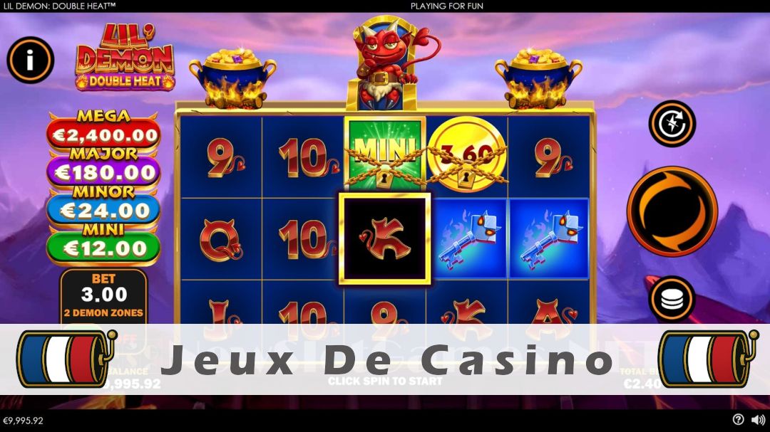 Démo de la machine à sous Lil Demon Double Heat
