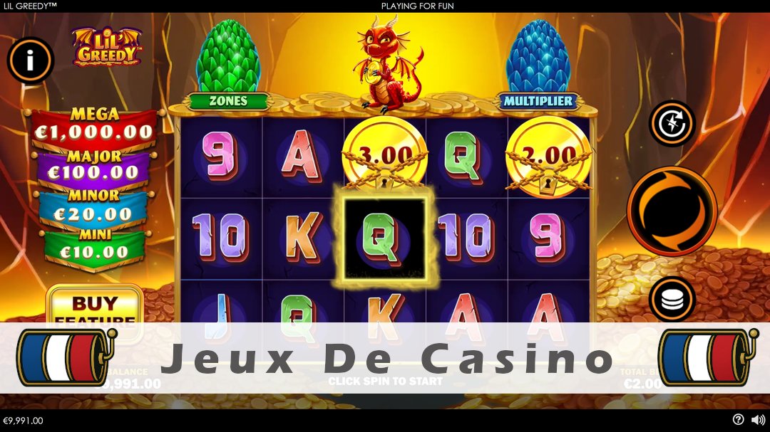 Démo de la machine à sous Lil Greedy
