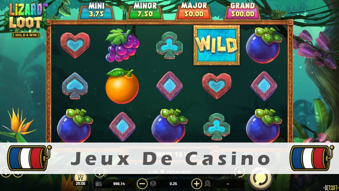 Démo de la machine à sous Lizard Loot Hold & Win