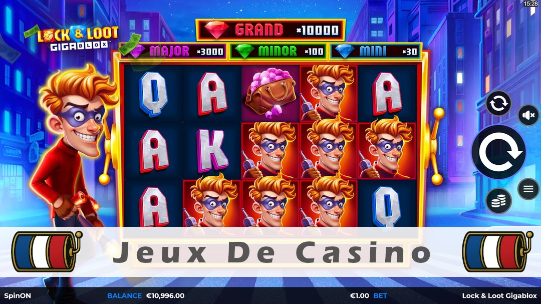 Démo de la machine à sous Lock & Loot Gigablox