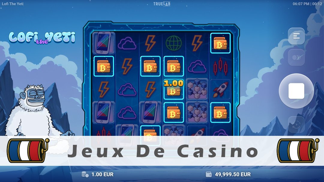 Démo de la machine à sous Lofi The Yeti