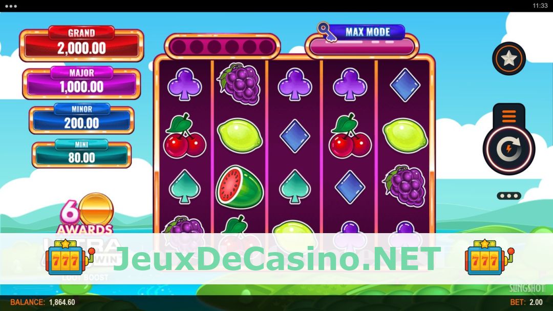 Démo de la machine à sous Loot Boost