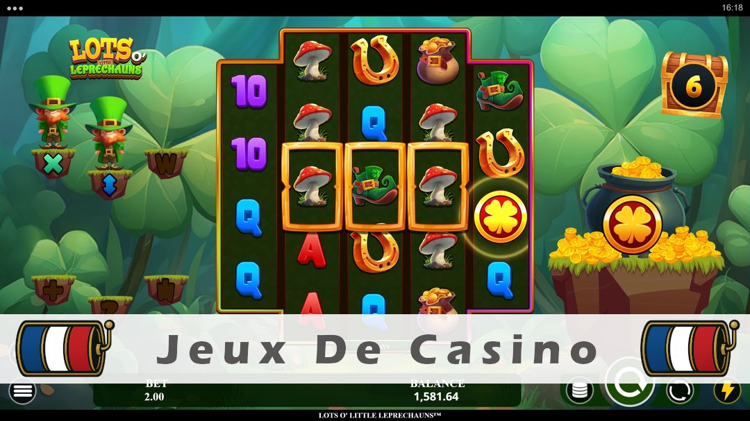 Démo de la machine à sous Lots O Little Leprechauns