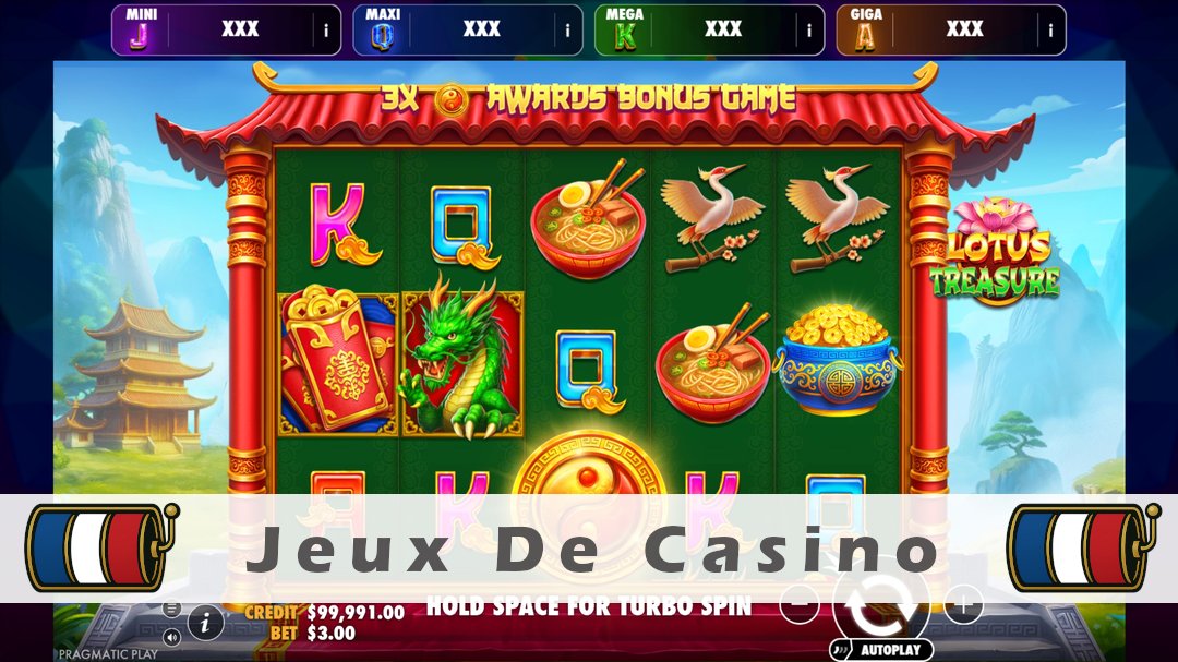 Démo de la machine à sous Lotus Treasure