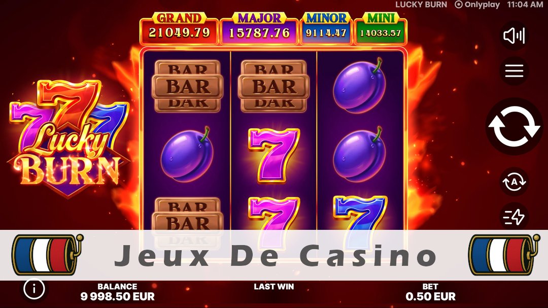 Démo de la machine à sous Lucky Burn