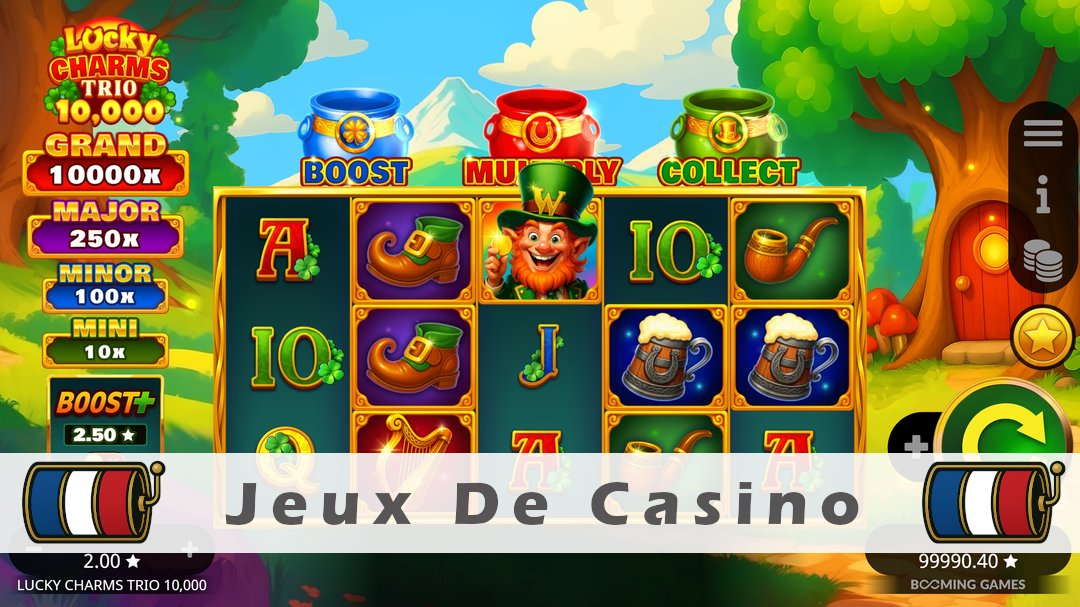 Démo de la machine à sous Lucky Charms Trio 10000