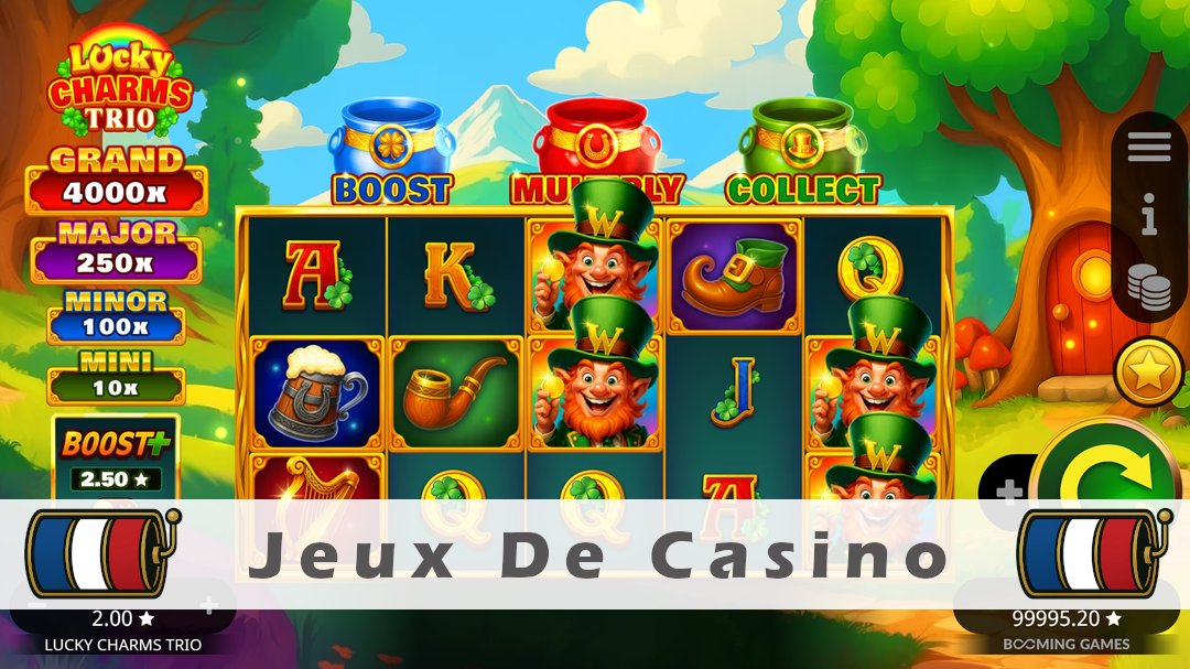 Démo de la machine à sous Lucky Charms Trio