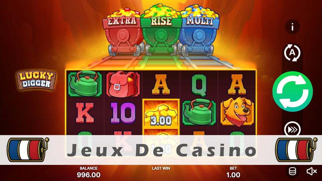 Démo de la machine à sous Lucky Digger