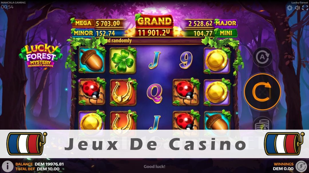 Démo de la machine à sous Lucky Forest
