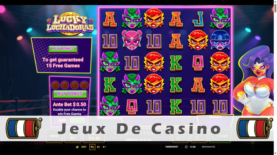 Démo de la machine à sous Lucky Luchadoras
