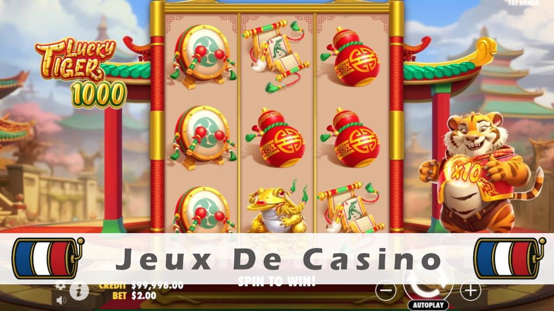 Démo de la machine à sous Lucky Tiger 1000