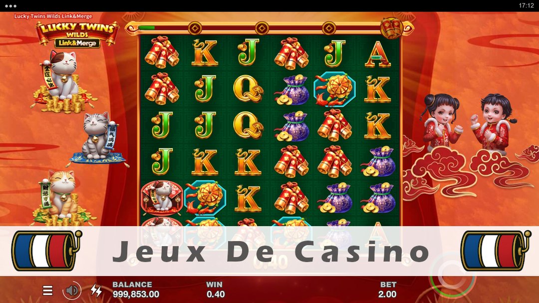 Démo de la machine à sous Lucky Twins Wilds Link&Merge