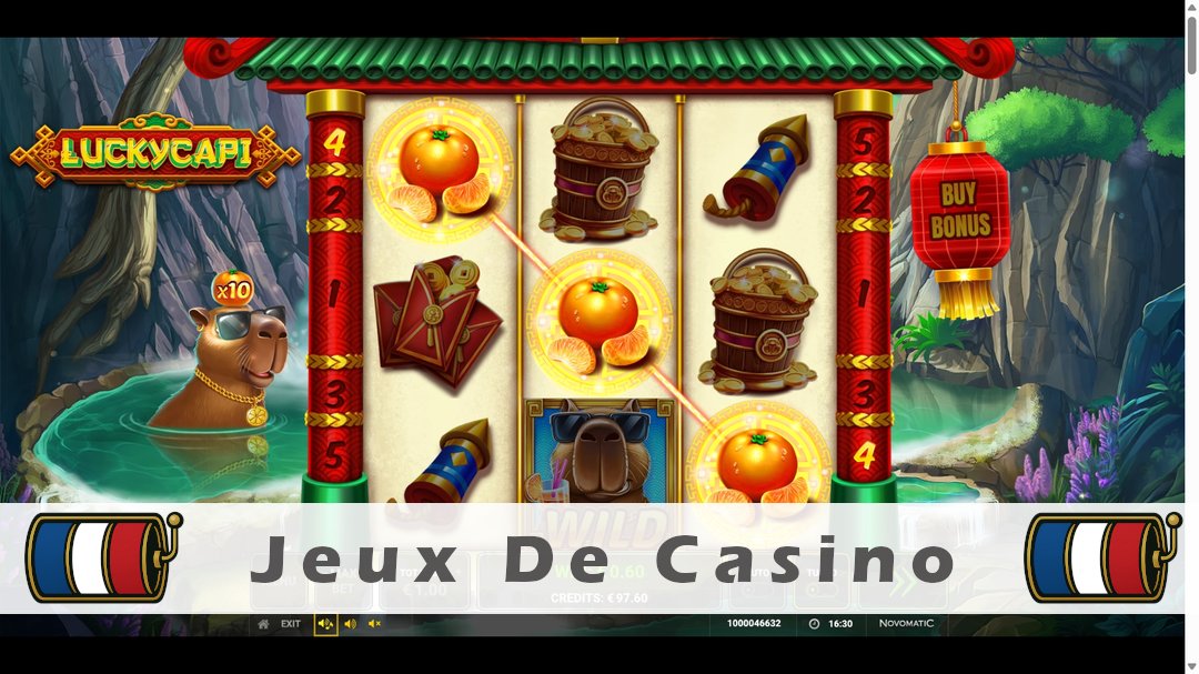 Démo de la machine à sous Luckycapi