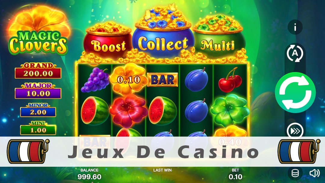 Démo de la machine à sous Magic Clovers Hold and Win