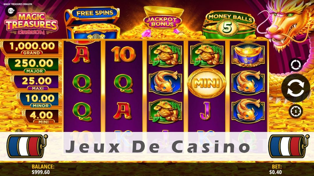 Démo de la machine à sous Magic Treasures Dragon