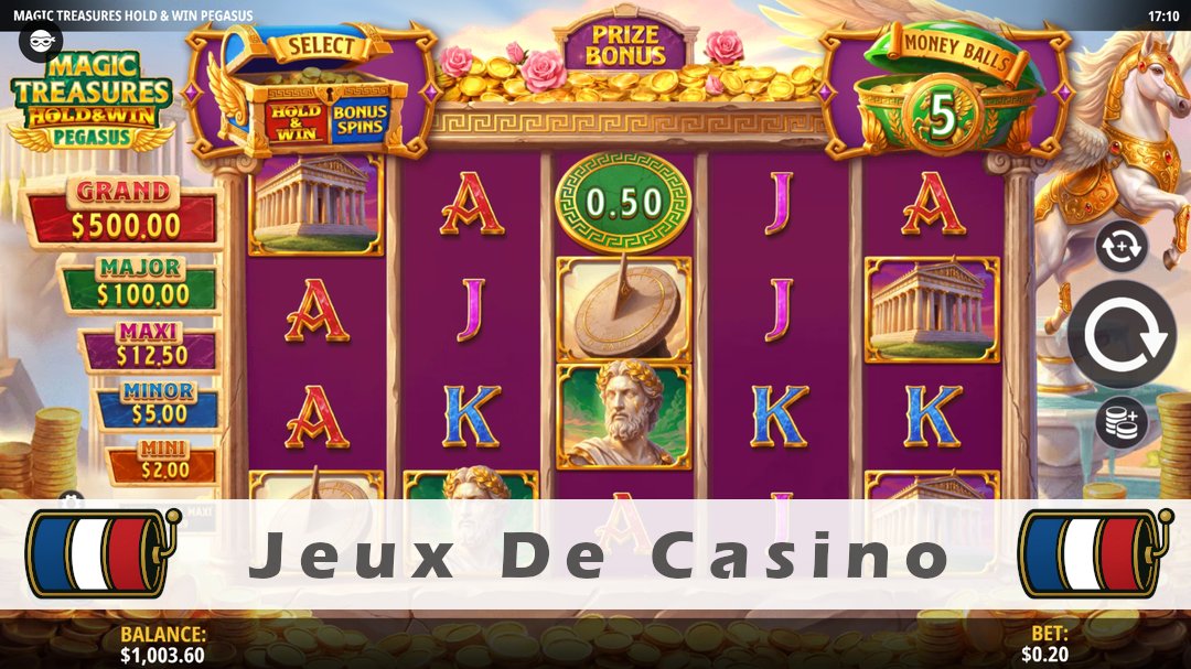 Démo de la machine à sous Magic Treasures Hold & Win Pegasus