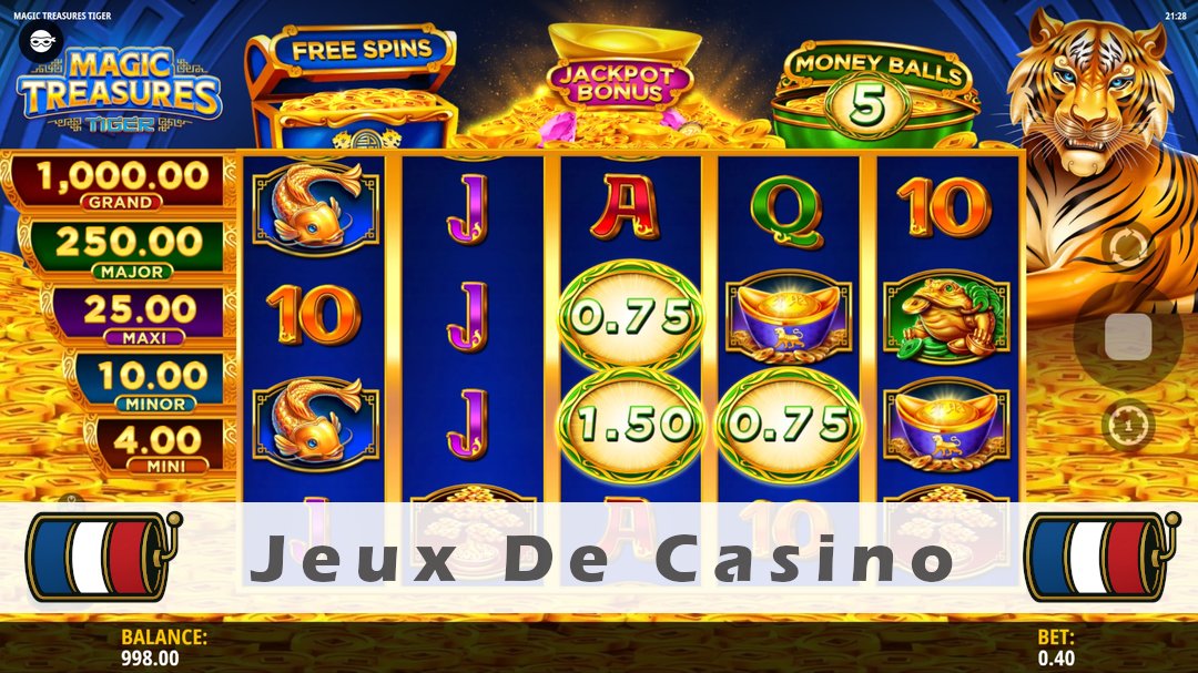 Démo de la machine à sous Magic Treasures Tiger