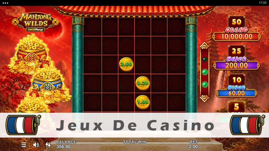 Démo de la machine à sous Mahjong Wilds Link&Merge