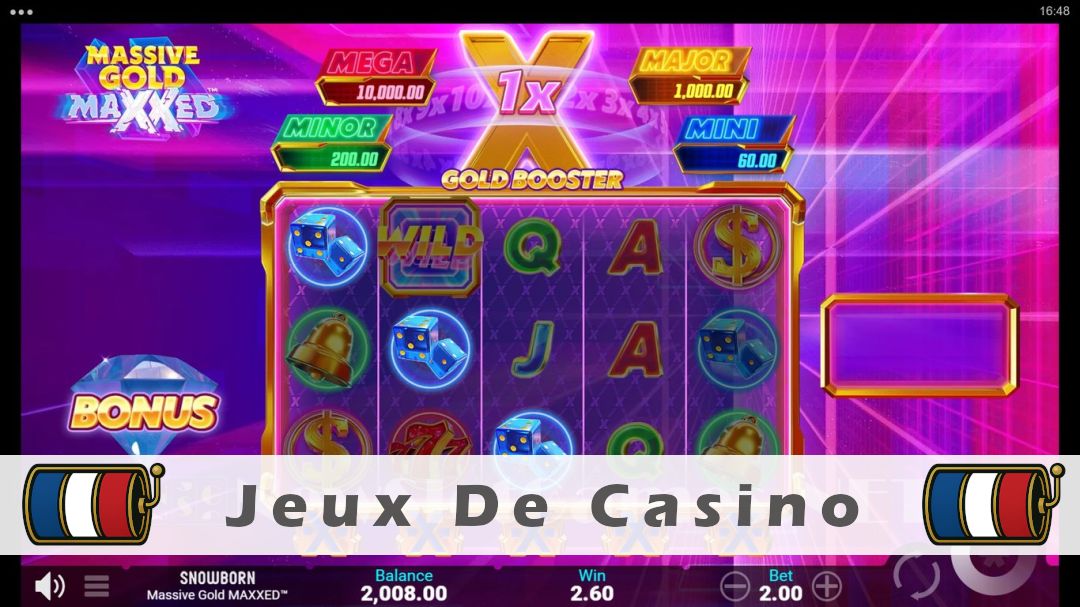 Démo de la machine à sous Massive Gold MAXXED