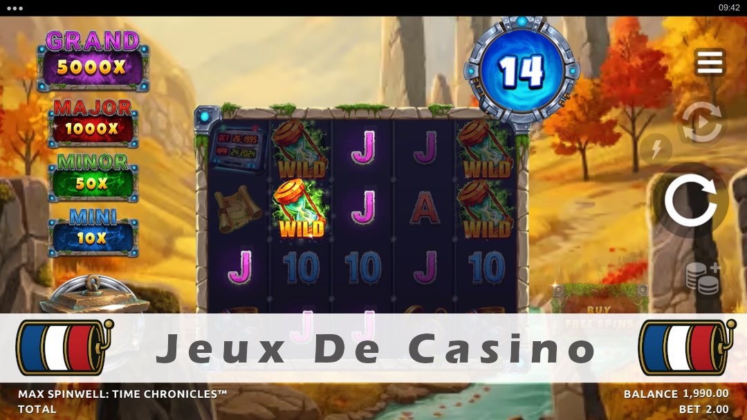 Démo de la machine à sous Max Spinwell Time Chronicles