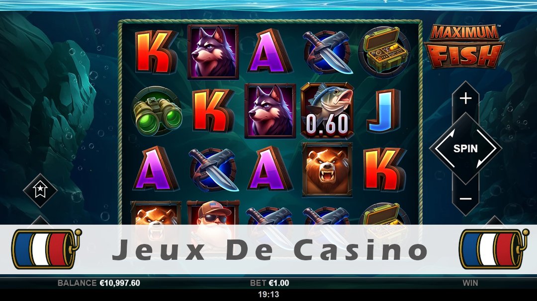 Démo de la machine à sous Maximum Fish