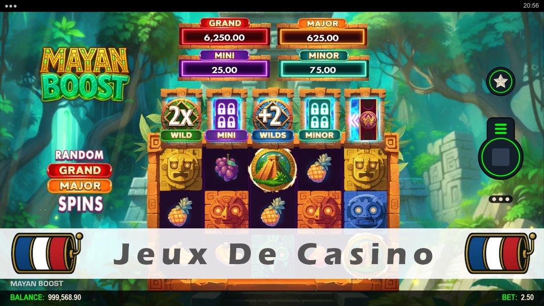 Démo de la machine à sous Mayan Boost