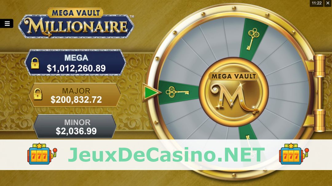 Démo de la machine à sous Mega Vault Millionaire