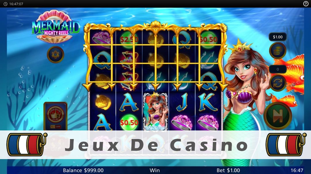 Démo de la machine à sous Mermaid Mighty Reels