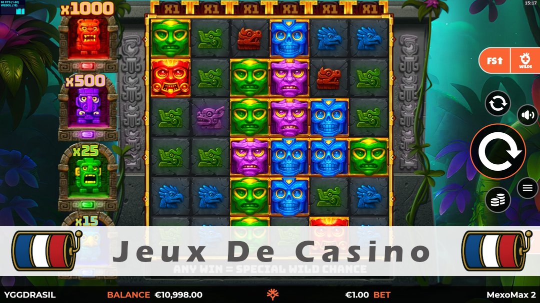 Démo de la machine à sous MexoMax 2