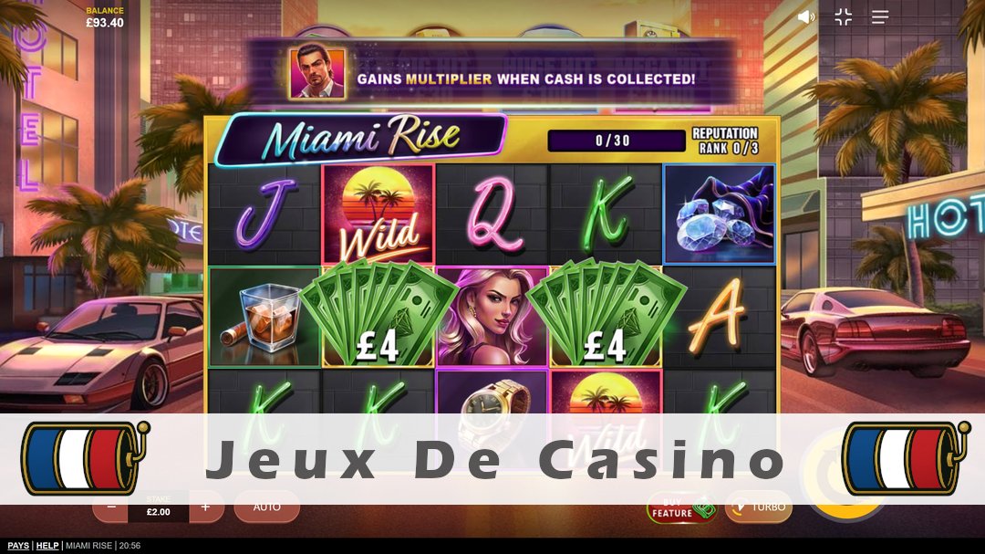 Démo de la machine à sous Miami Rise