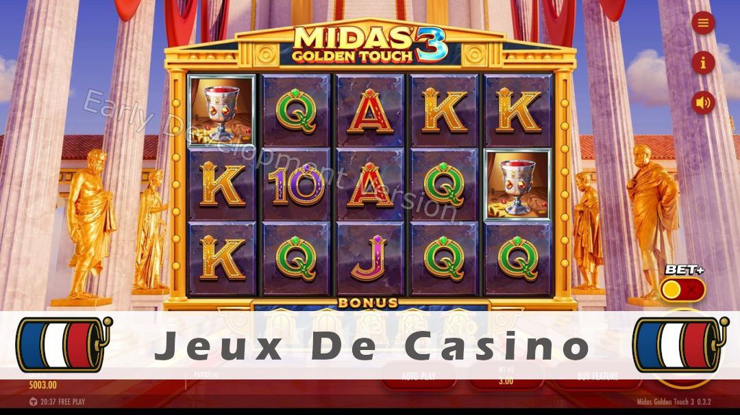 Démo de la machine à sous Midas Golden Touch 3