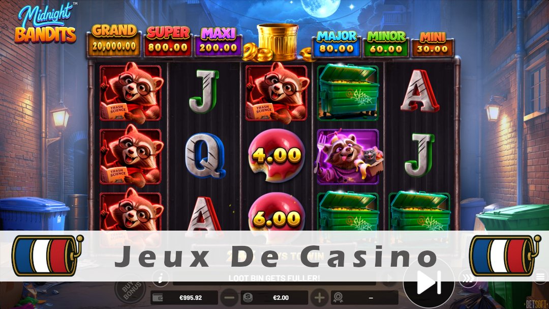 Démo de la machine à sous Midnight Bandits
