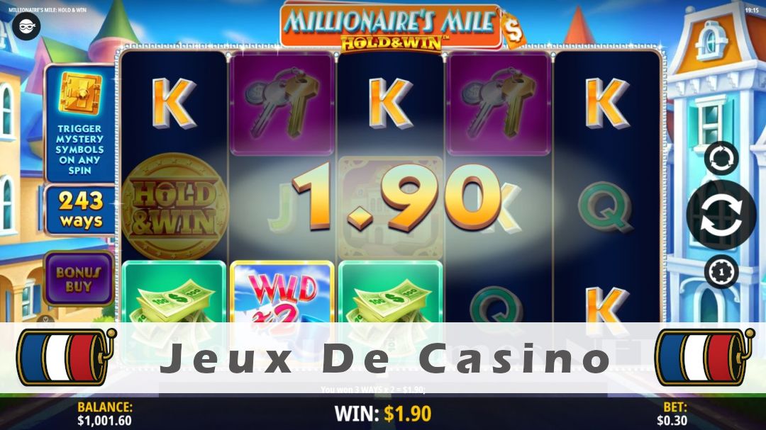 Démo de la machine à sous Millionaires Mile Hold & Win