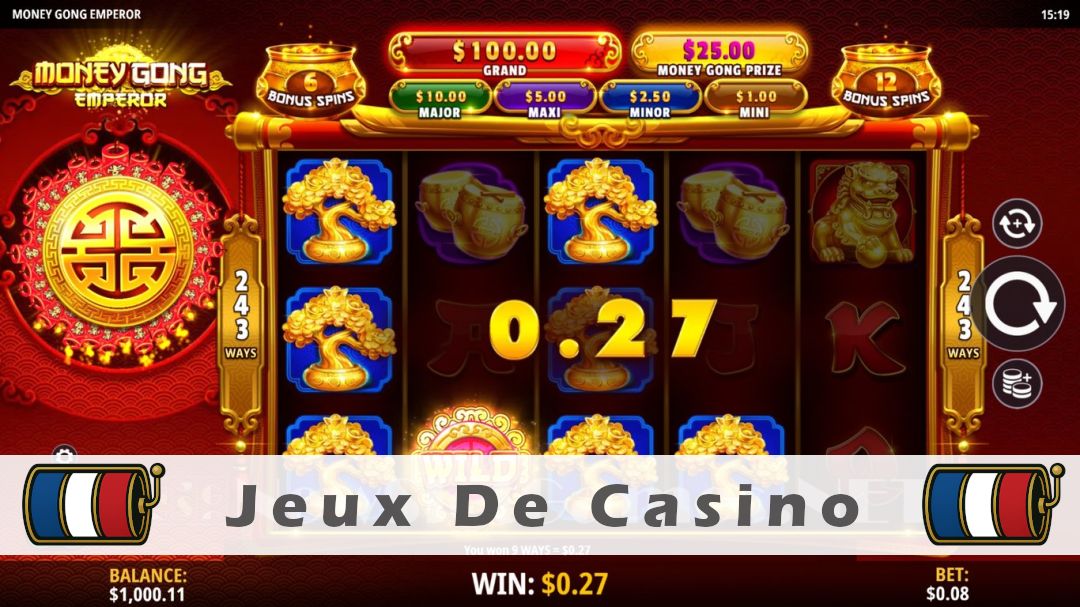 Démo de la machine à sous Money Gong Emperor