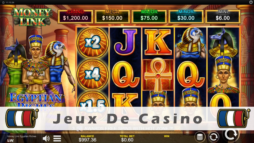Démo de la machine à sous Money Link Egyptian Riches