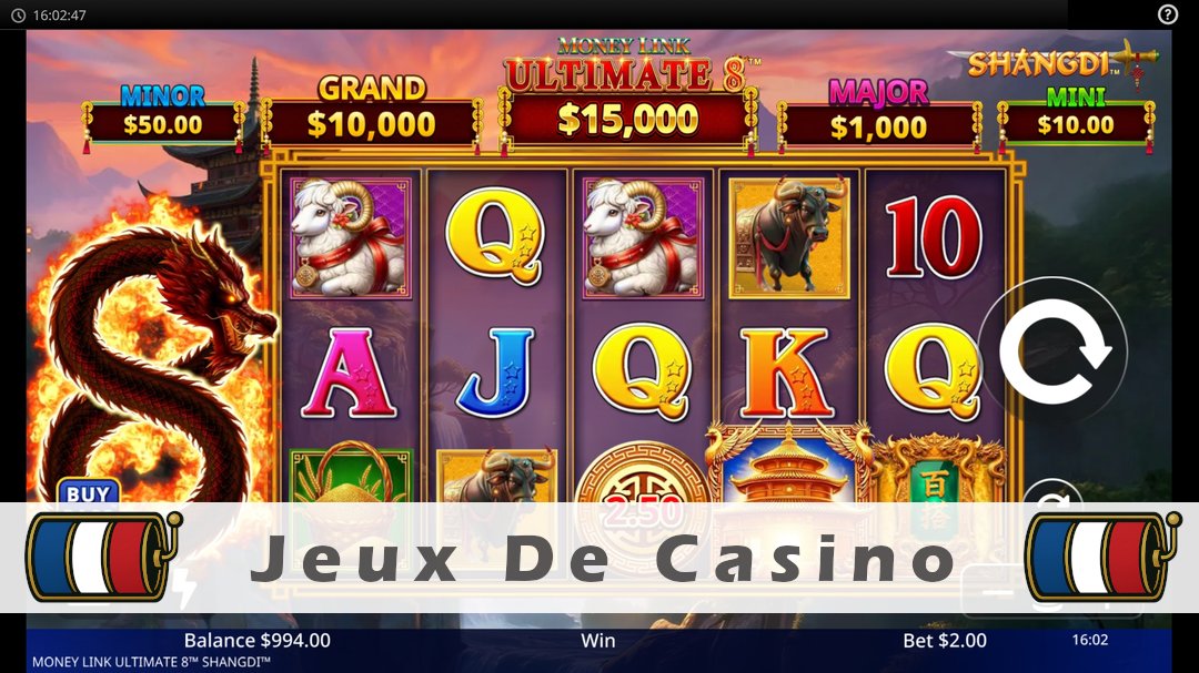 Démo de la machine à sous Money Link Ultimate 8 Shangdi